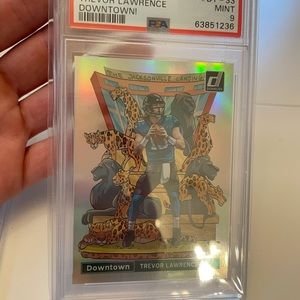 Tervor Lawrence downtown RC PSA 9